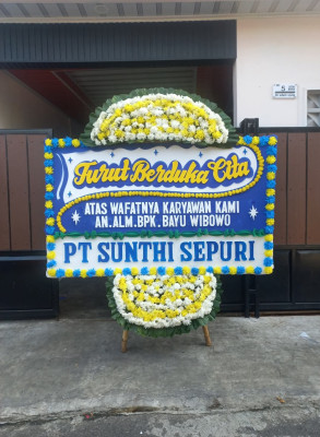 Papan Bunga Duka di Pasir Impun